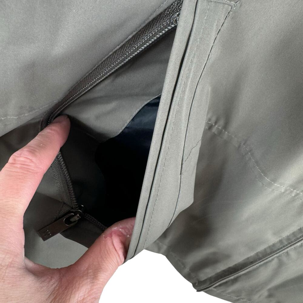Weathercast Tan Zip Up‎ Jacket Large - Picture 3 of 11